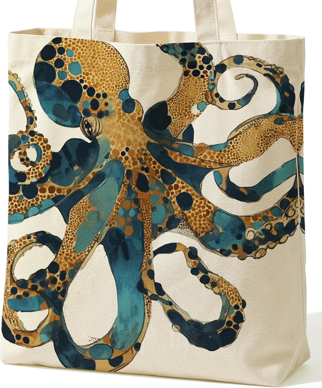 Sea Animal Gifts Tote Bag for Ocean Shark Whale Sea Turtle Lover