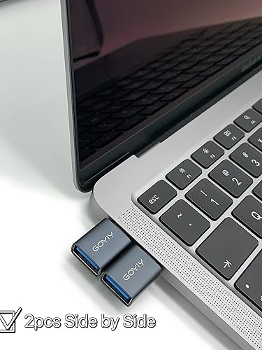 Miniatura 12 de [Adaptador USB C a USB de 10 Gbps, adaptador USB C macho a USB hembra, USB3.2 Gen 2, paquete de 3, compatible con dispositivos tipo C o Thunderbolt