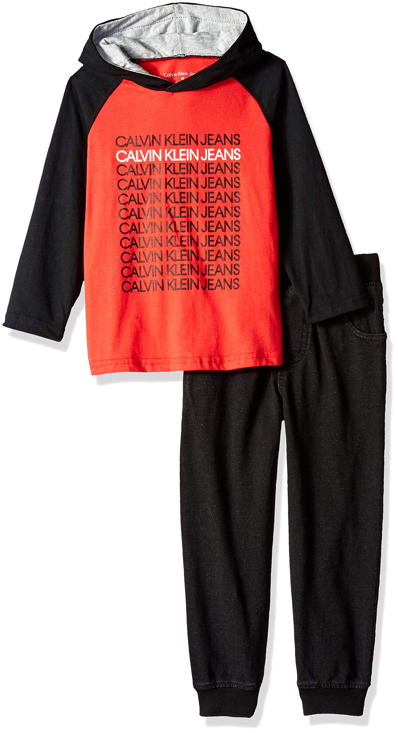 Calvin Klein Zestaw spodni Niemowlęta - chłopcy 2 Pieces Jog Set - Long Sleeve Top