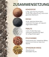 ORAGARDEN Monstera Talaj 1L - Beltéri Növények és Kertészeti Föld 5 Komponensű Potting Soil 2