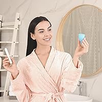 Vista 8 de EcoBlossom Reusable Menstrual Cup Set - The Most Reliable Medical Grade Silicone Period Cups - Comfortably use for 12 Hours (Small & Large)