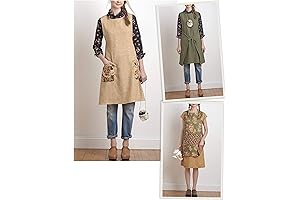 Simplicity 8230 Women's Reversible Apron Dress Pattern, Includes Two Versatile Styles in...