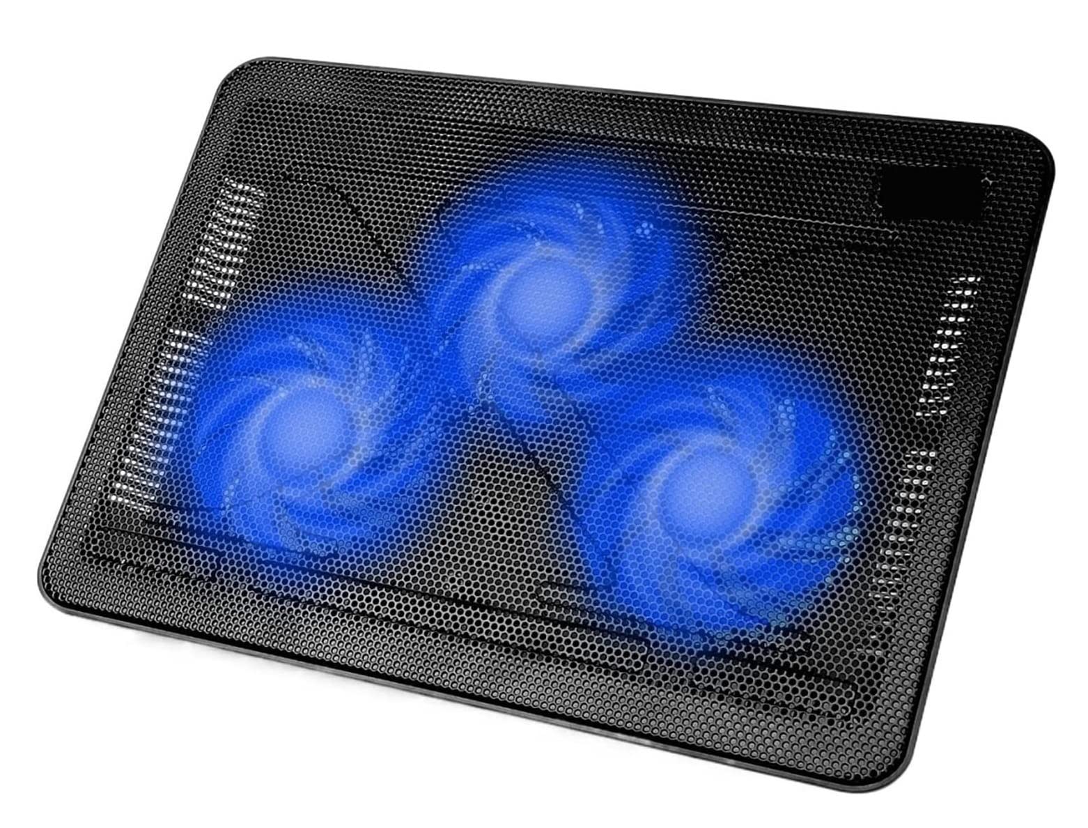 Base di raffreddamento da Gaming USB Laptop Cooler Cooling Pad Ultra-sottile Portatile 3 Ventole Mute per PC Notebook