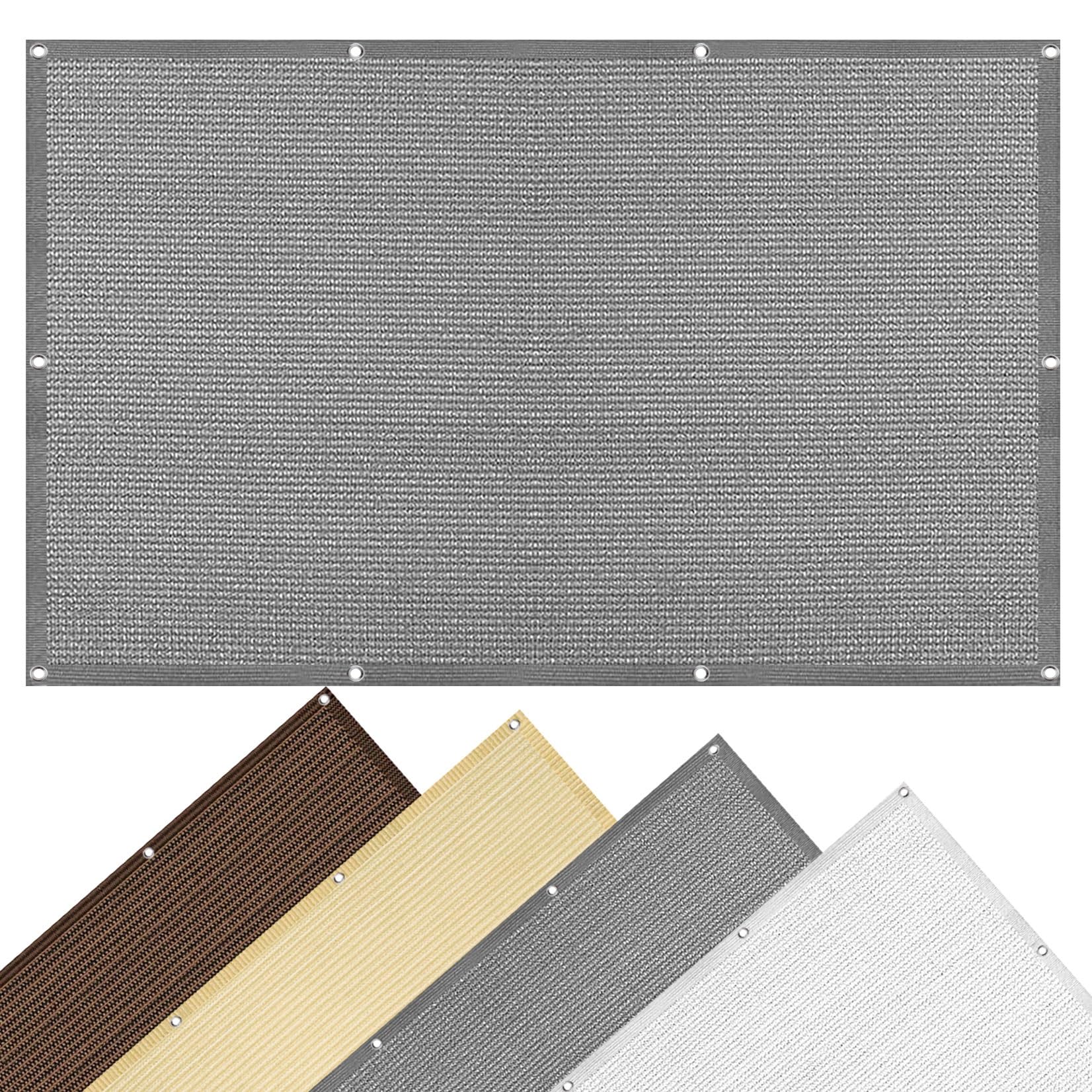 Toile d'ombrage anti-UV pour profiter de votre terrasse en été