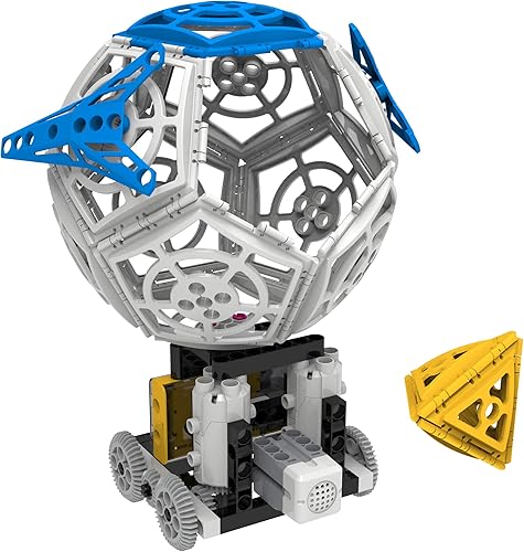 Miniatura 4 de Thames &amp; Kosmos Robótica Máquinas inteligentes - Kit de experimentos STEM Super Sphere  Construye y programa una esfera robótica de 9 pulgadas + 6