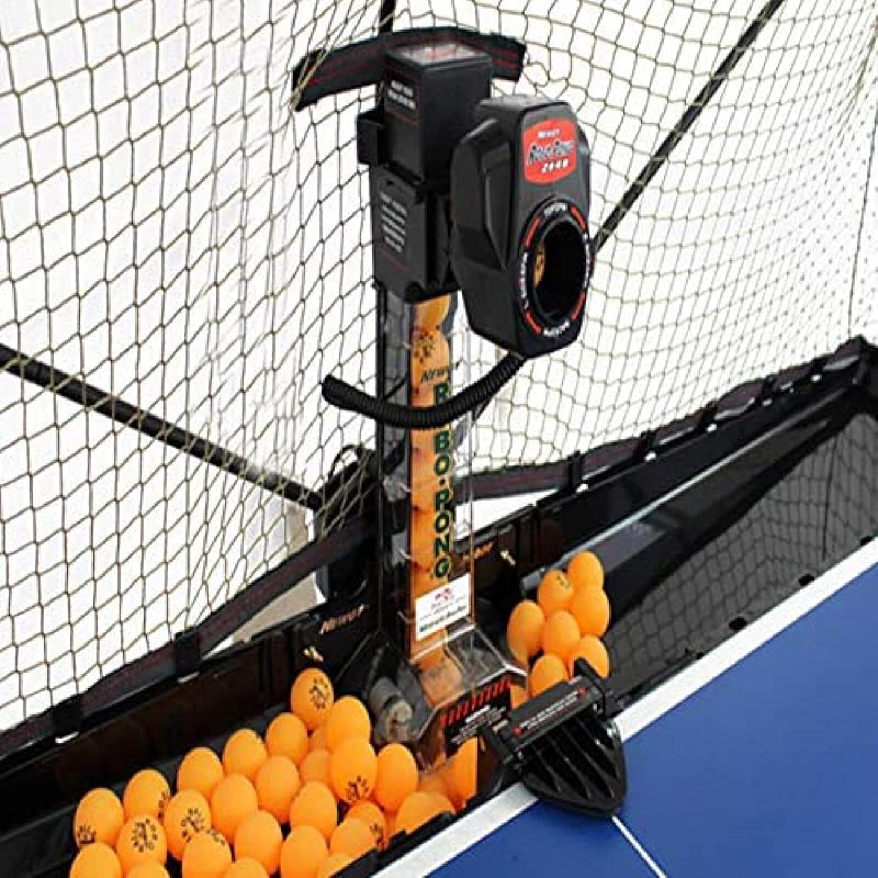 Máquina Inteligente De Pelotas Robot De Ping Pong, Robot De Tenis De Mesa, Robot De Tenis De Mesa Con Control Remoto Por Cable, Máquina De Entrenamiento Máquina Automática De Pelotas De Tenis Para Más De 200 Pelotas,Collector88