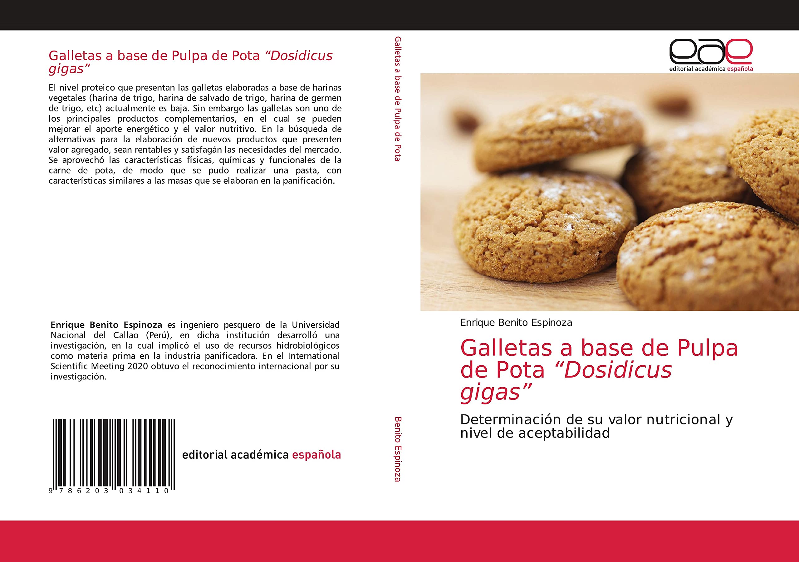 Galletas a base de Pulpa de Pota “Dosidicus gigas”: Determinación de su valor nutricional y nivel de aceptabilidad