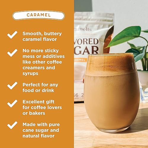 Miniatura 6 de JAVAMELTS Azúcar saborizada, sabor caramelo (bolsa de 1.5 libras)