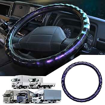 S86BRZ マジョーラカラーメーターカバー+オーディオセンターカバー Amazon | トラック用 ハンドルカバー 【 パープル 外径 46cm