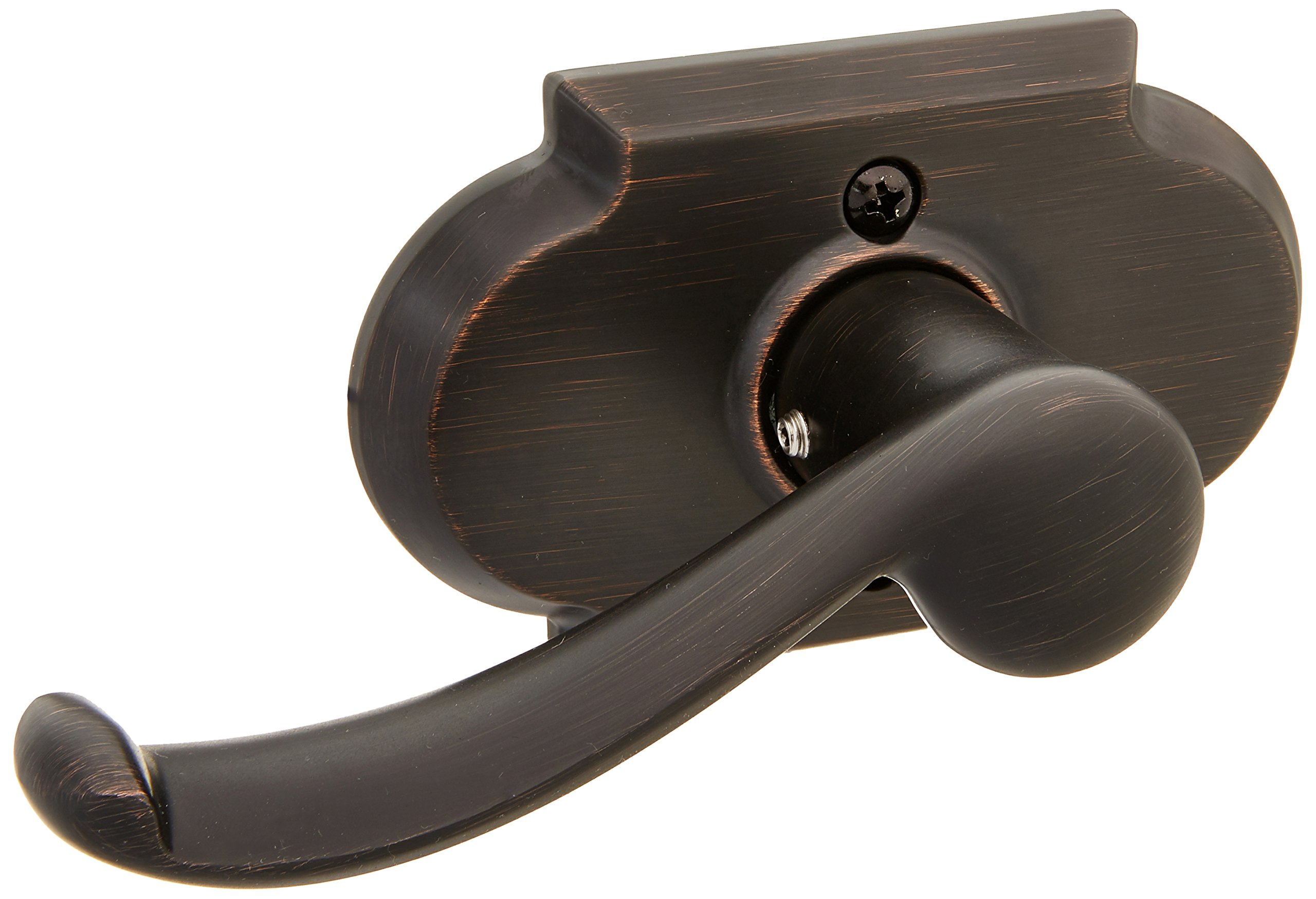 Kwikset 967AULLH-11PS Left Hand Austin Interior Double Cylinder Handleset Trim Smart Key Venetian Bronze Finish