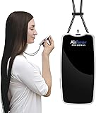 AirTamer A310PMB Personal Rechargeable and Portable Air Purifier Negative Ion Generator, Proven Performance, Black with Leather Travel Case - commissions earned