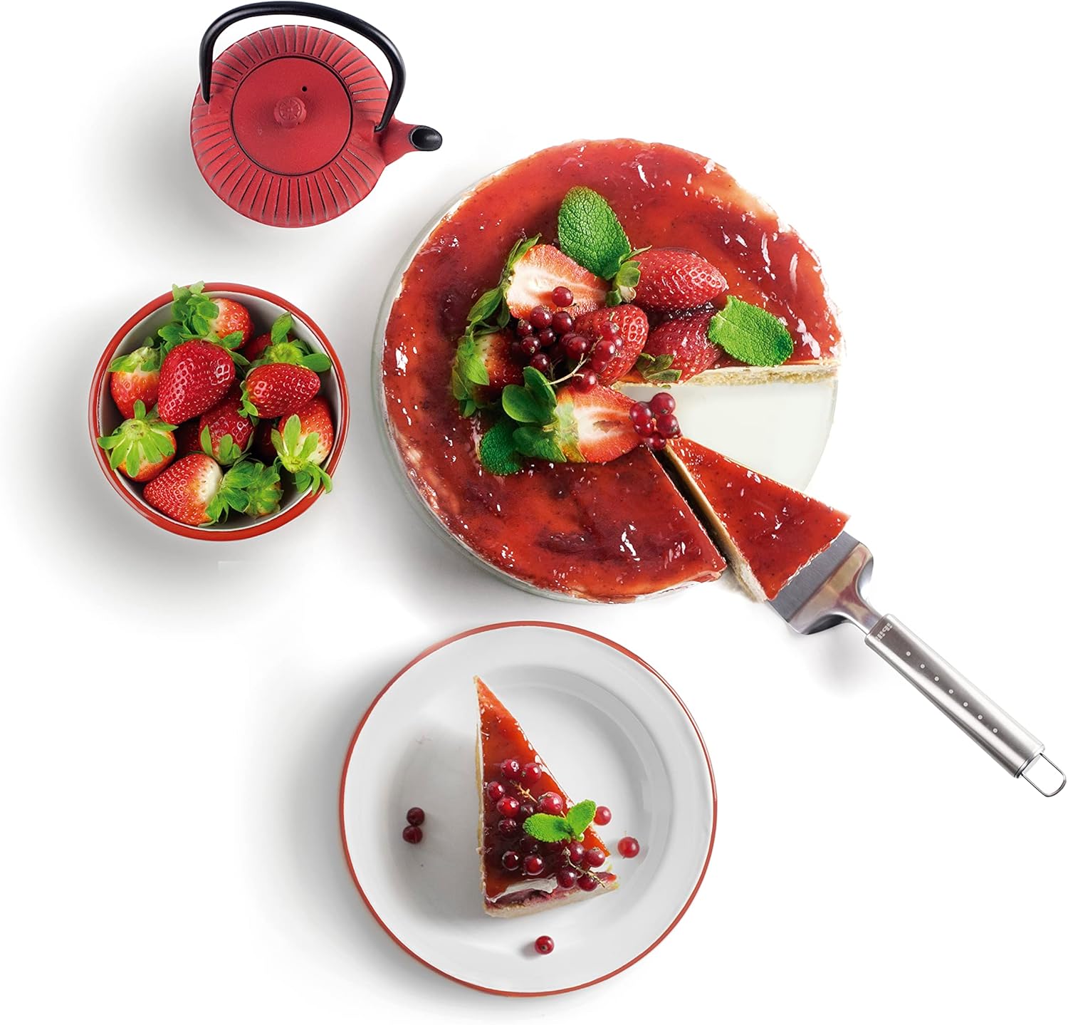 IBILI - 875700 - Round Springform Pan With Glass Base