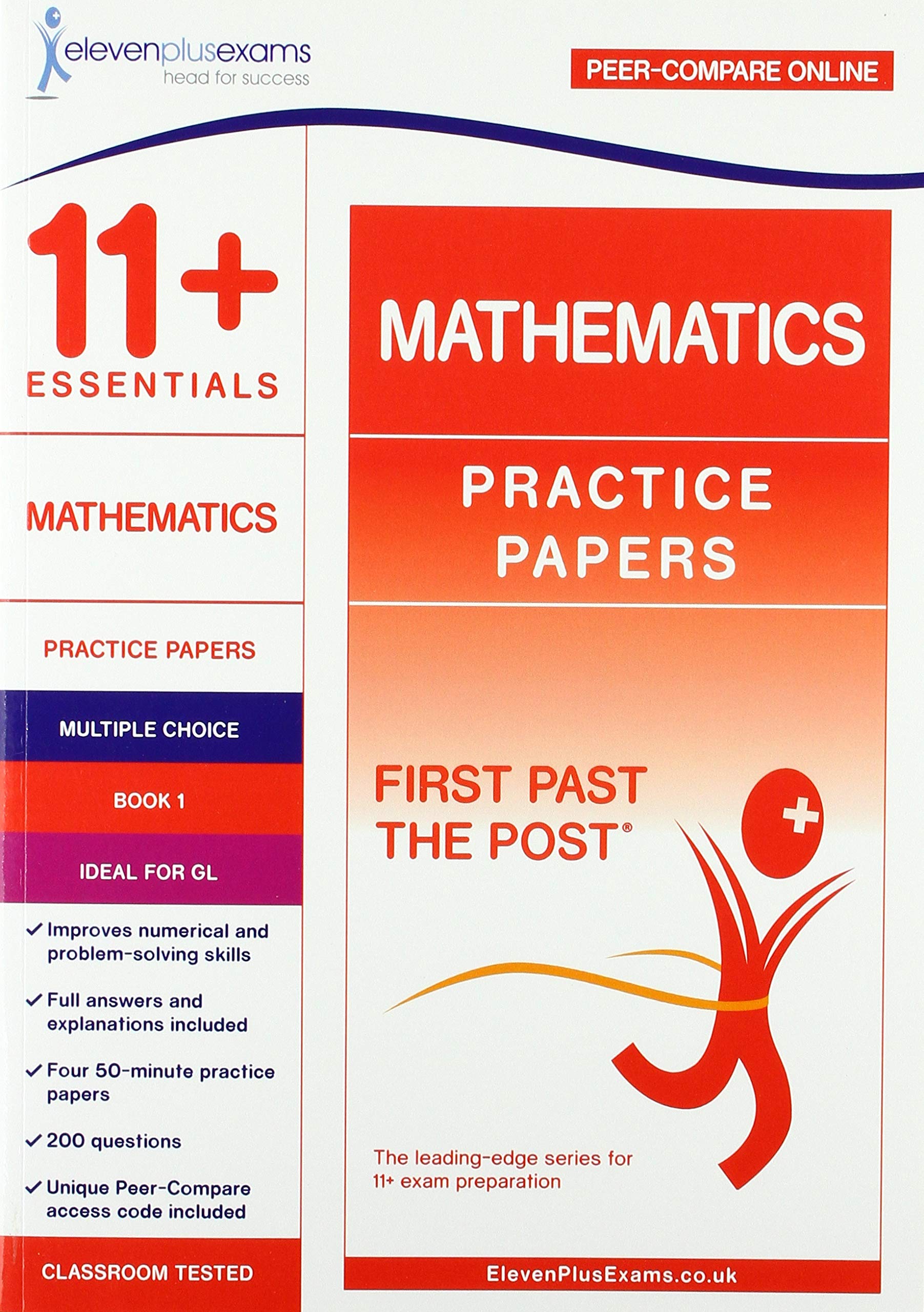 11+ Essentials Mathematics Practice Papers Book 1 (First Past the Post)