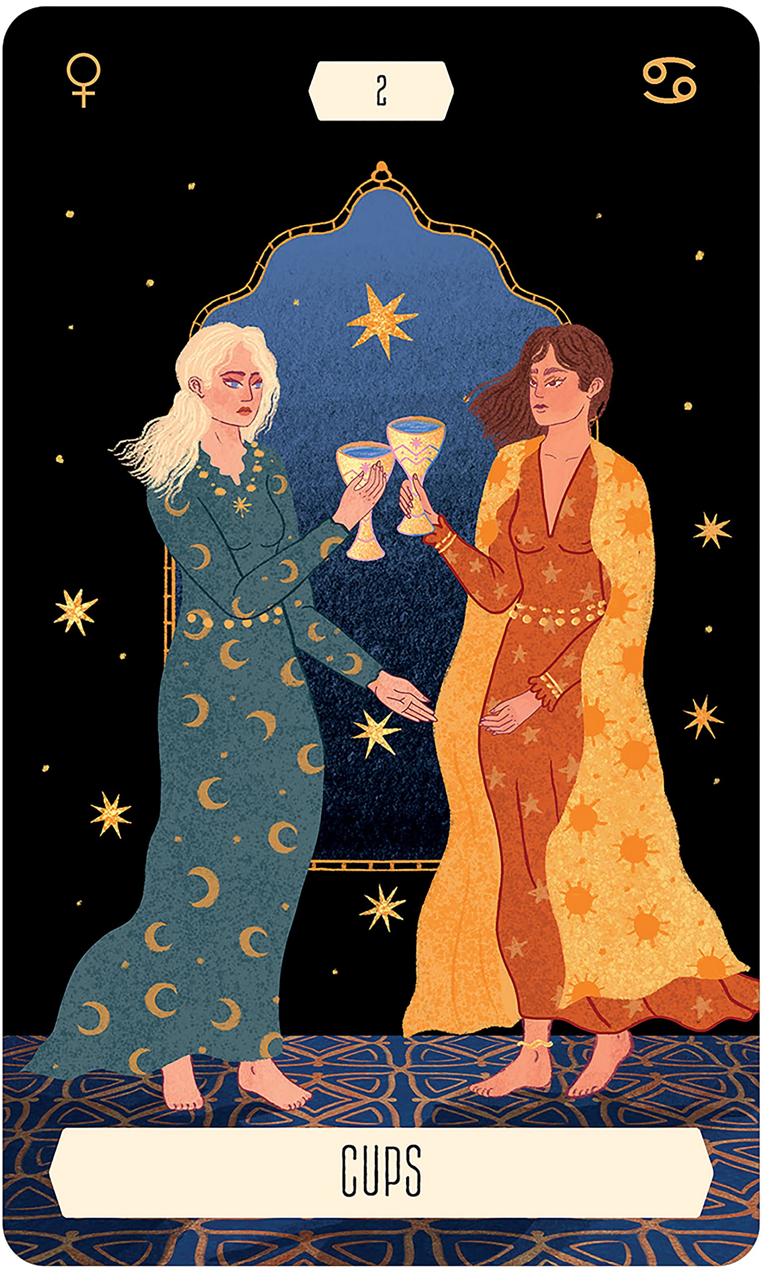 Zodiac Tarot Deck & Book Set: 78-Card Astrology-Based Tarot Deck with Rider-Waite® Symbolism and 128-Page Full-Color Guidebook – Explore Zodiac Signs, ... for Cosmic Insights and Intuitive Readings