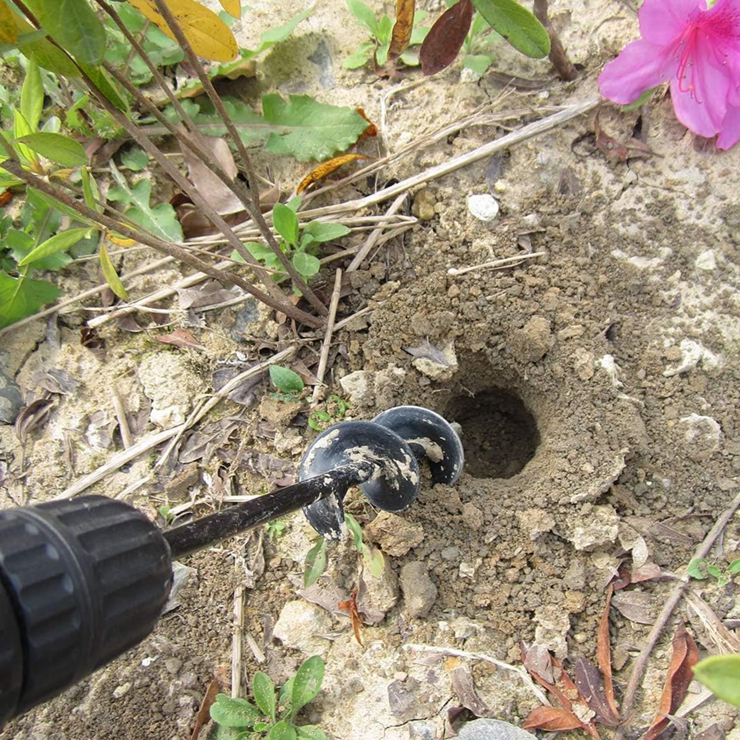 Trivella Elicoidale Per Trapano Da Giardino 9x40 Cm - Punte A Spirale Per Piantare E Scavare