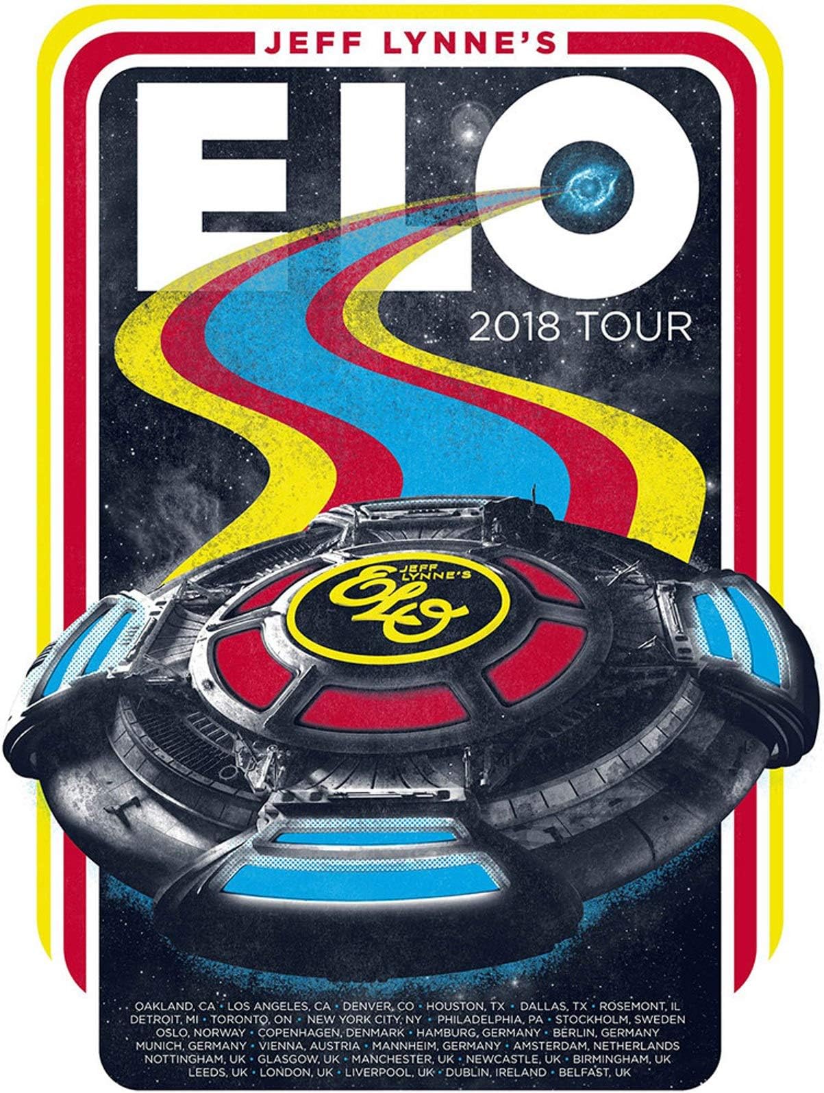 Band Monkey ELO Poster 2018 Tour (Ex Tour)