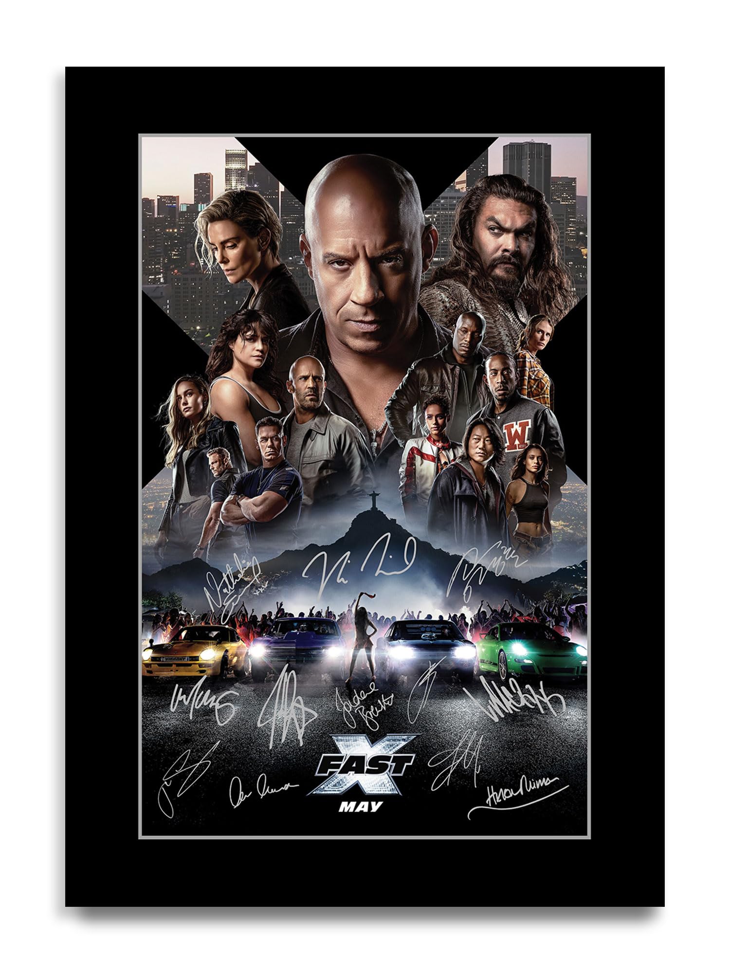 HWC Trading Fast X Gifts Printed Poster Signed Autograph Picture for Movie Memorabilia Fans (ID-003105) - A4 Print Only โ image 1