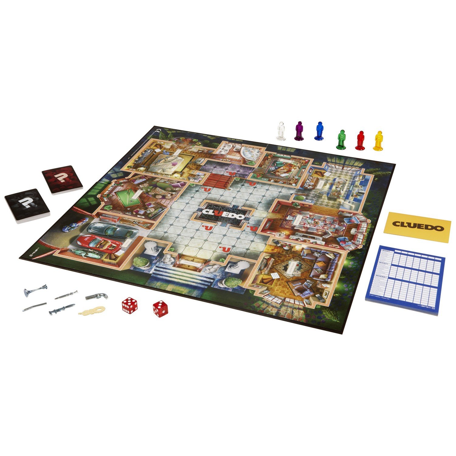 Hasbro Gaming - Jeu de société Cluedo Version Anglaise 1 Pack Voir Image