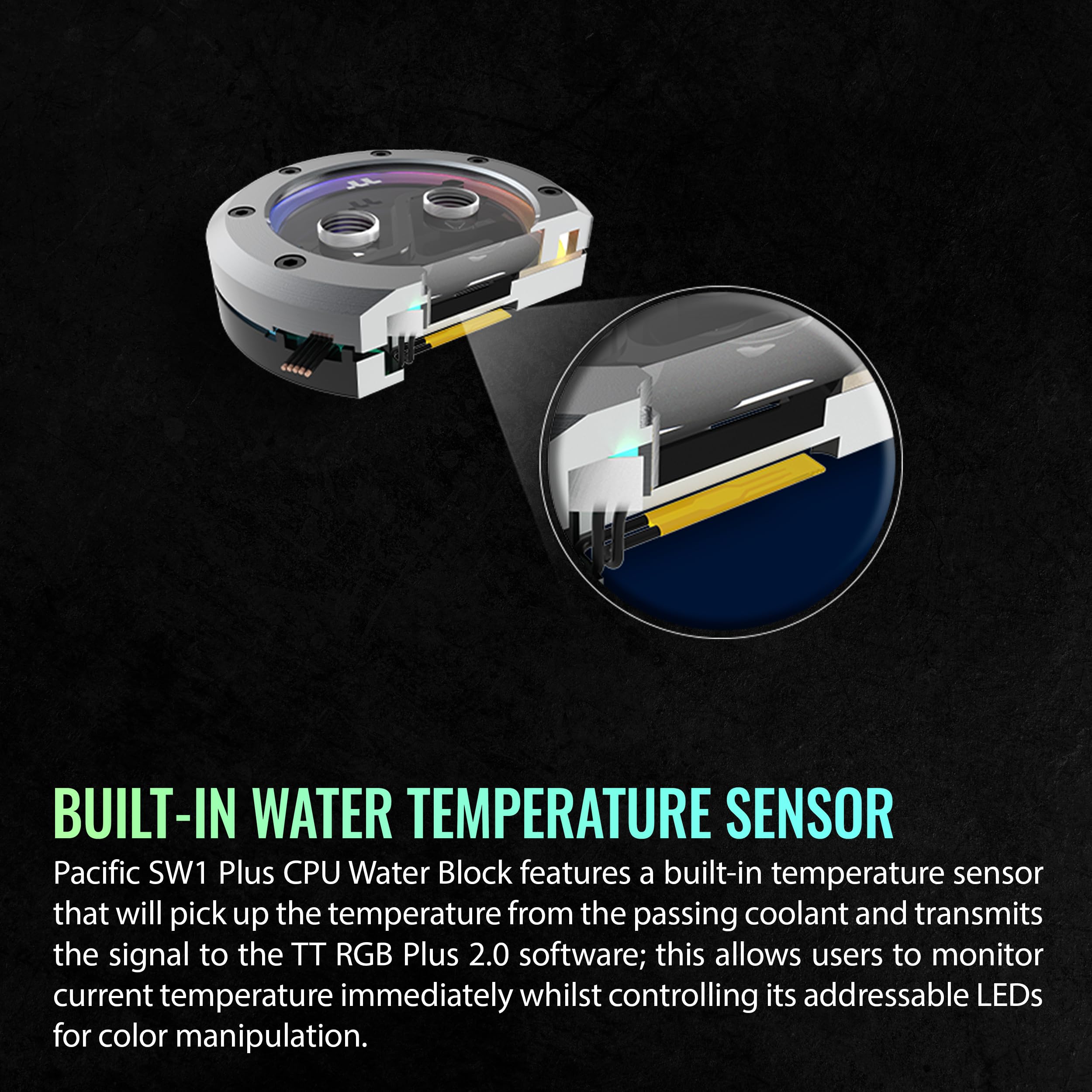 Amazon.co.jp: Thermaltake Pacific SW1 Plus CPUウォーター