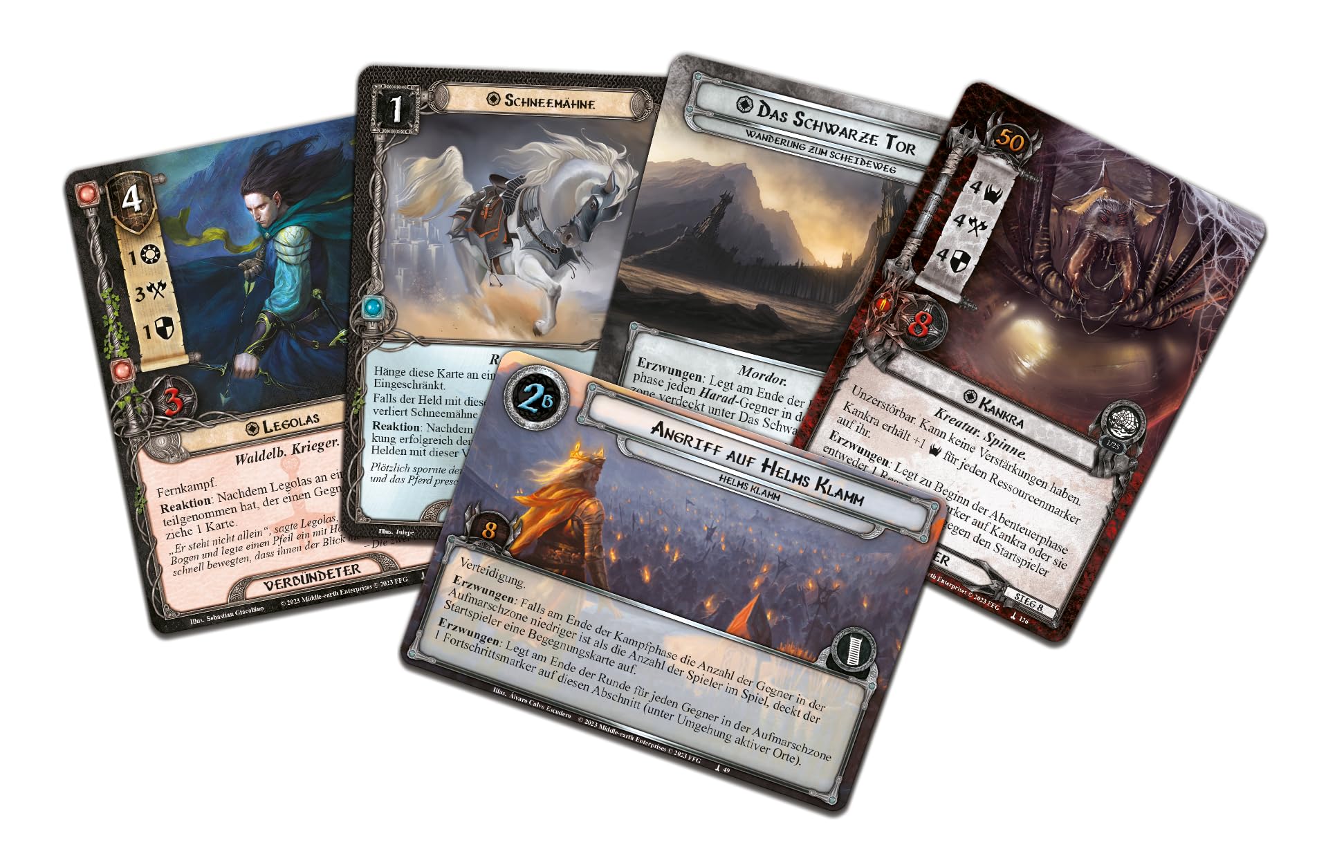 Asmodee, Der Herr der Ringe: Das Kartenspiel – Die Zwei Türme, Deutsch