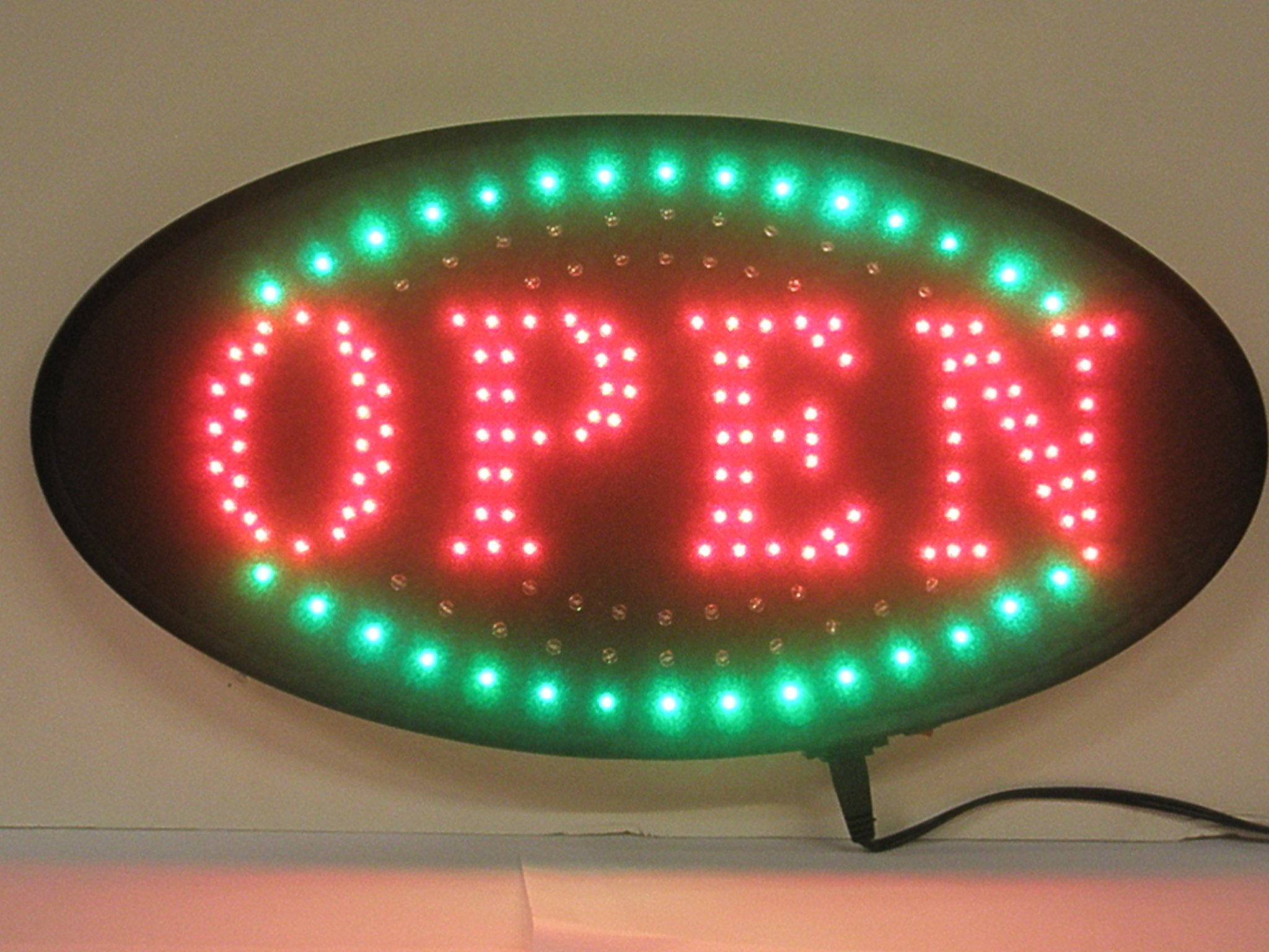 LED Neon Light Open Sign with Animation On/Off and Power On/Off Two Switchs for Business by 'E Onsale' RS161