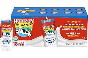 EBT-Eligible Shelf-Stable Low-Fat Milk Boxes for Everyday Use - Pack of 18