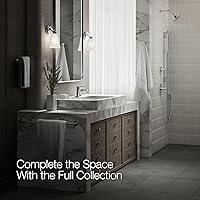 Vista 11 de KOHLER 16027-4-CP July Single Handle Bathroom Sink Faucet, Polished Chrome, One Size Cromo pulido