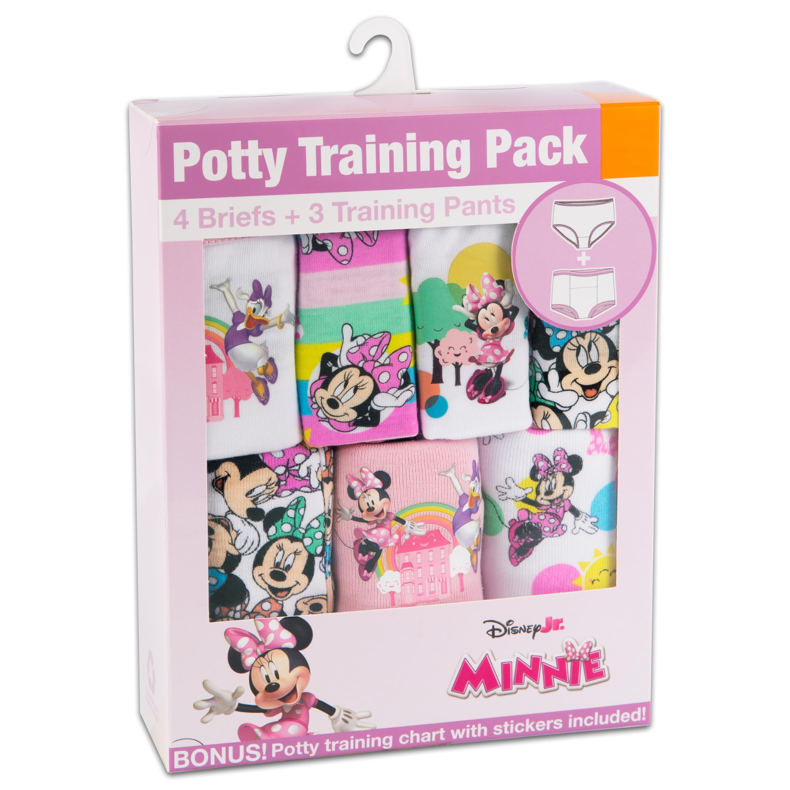Disney Mädchen Kleinkind Minnie Maus Töpfchen-Trainingshose Multipack