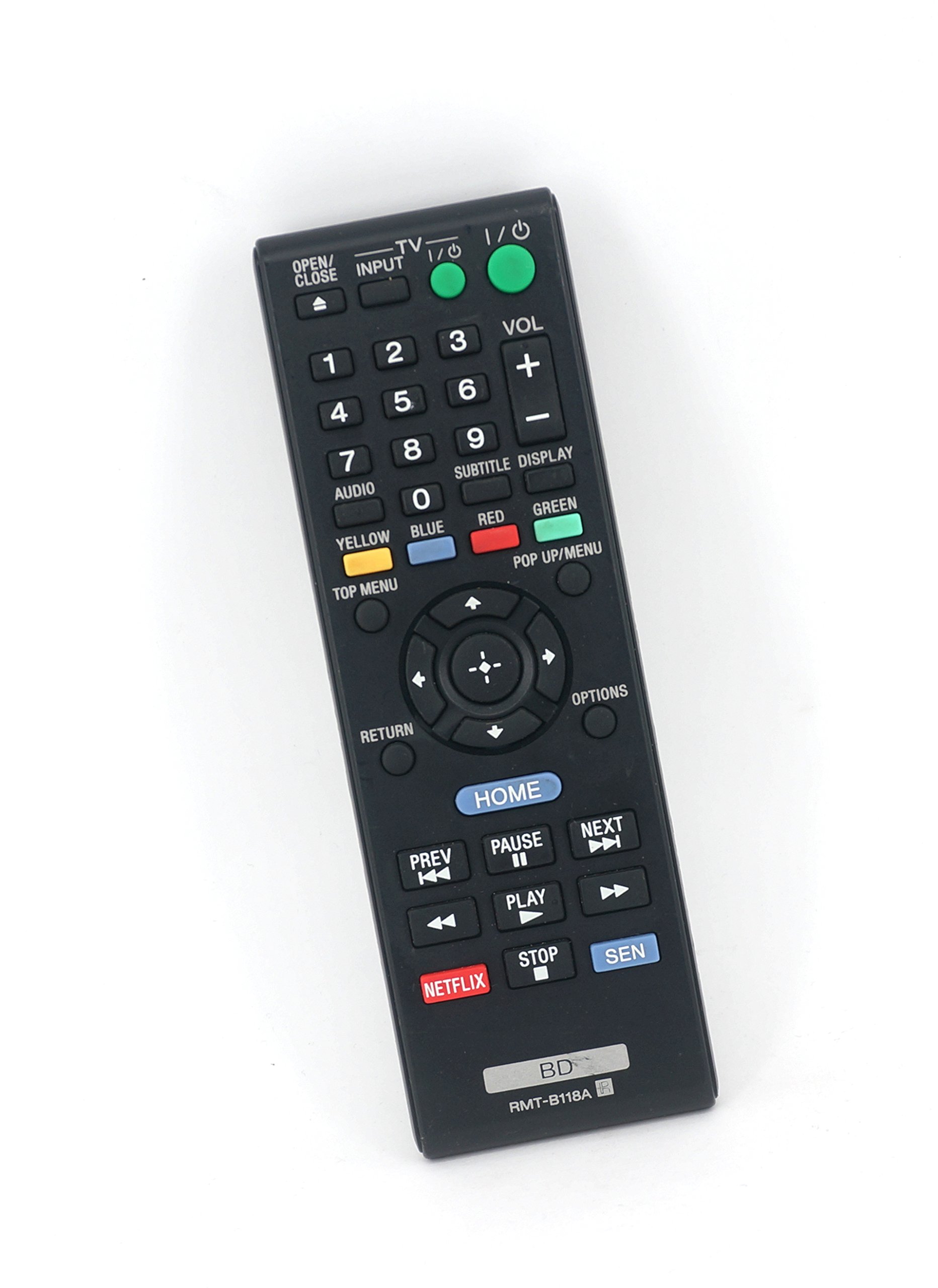 Amazon Com General Remote Control Rmt B118a Universal For Sony Rmt B112a Bdp S580 Bd 3d Blu Ray Dvd Player Remote Control Electronics