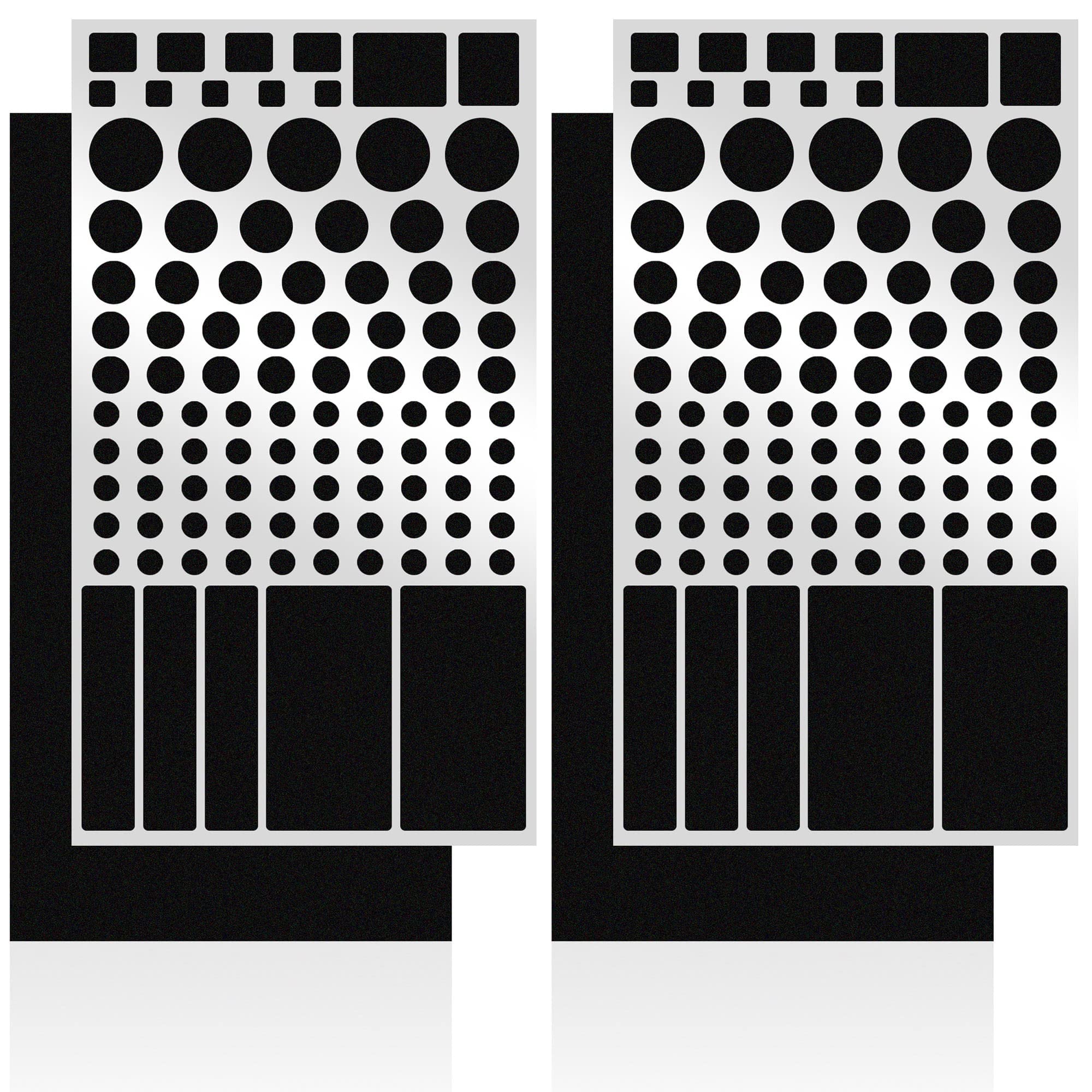 Photo 1 of FLANCCI LED Light Blocking Stickers, Light Dimming Stickers, (2 Sheets) Dimming Sheets (4 Sheets 100%)