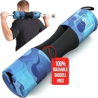 Vista 9 de Almohadilla versátil para sentadillas, diseño antideslizante, 100% lavable, cómoda almohadilla de empuje de cadera para barra, se adapta a barras