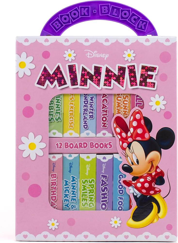 Disney Minnie Mouse - My First Library Board Book Block 12-Book