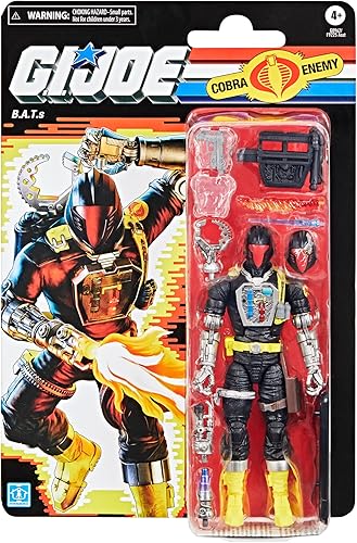 Miniatura 2 de G.I. Joe Classified Series Retro Cardback B.A.T. (Battle Android Trooper), figura de acción coleccionable de 6 pulgadas con 11 accesorios