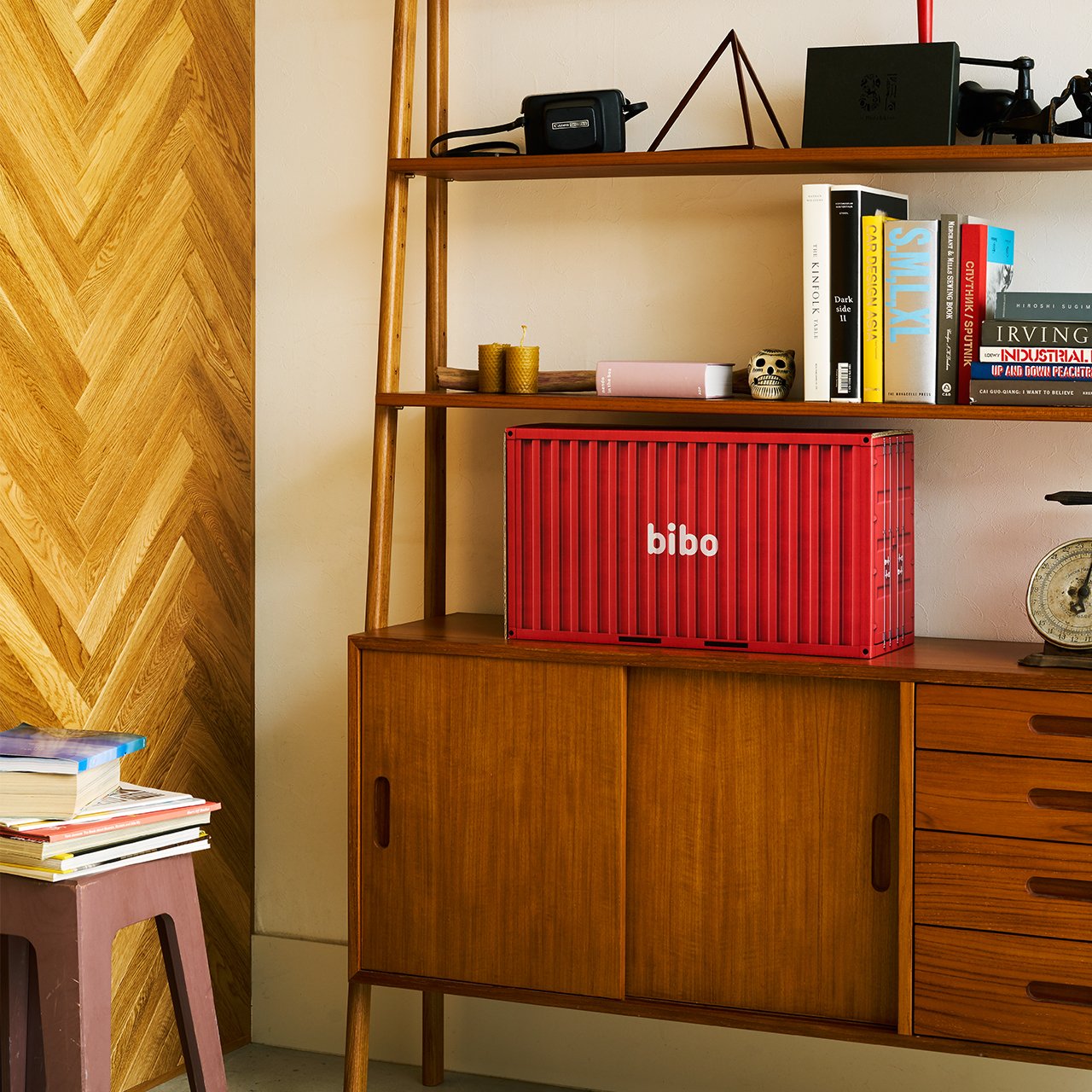 Amazon.co.jp: 防災備蓄セットbibo（ビーボ） 3ユニット コンテナ