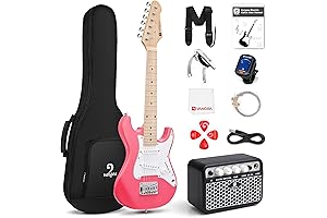 Vangoa Kids Electric Guitar: Perfect Pink Pick for Aspiring Young Musicians