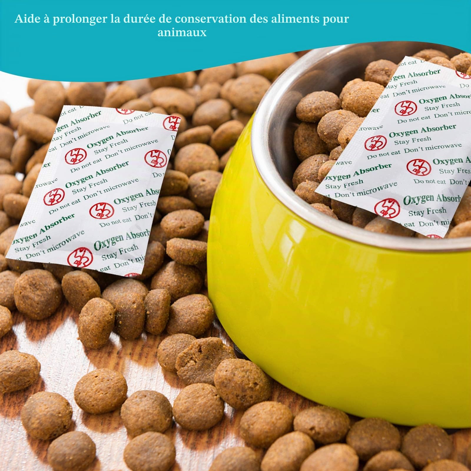 2000CC(30-Pack) Paquets d'absorbeurs d'oxygène de Qualité Alimentaire pour le Stockage d'aliments Séchés et à Long Terme Faits Maison, Stockés dans un Sac Sous Vide
