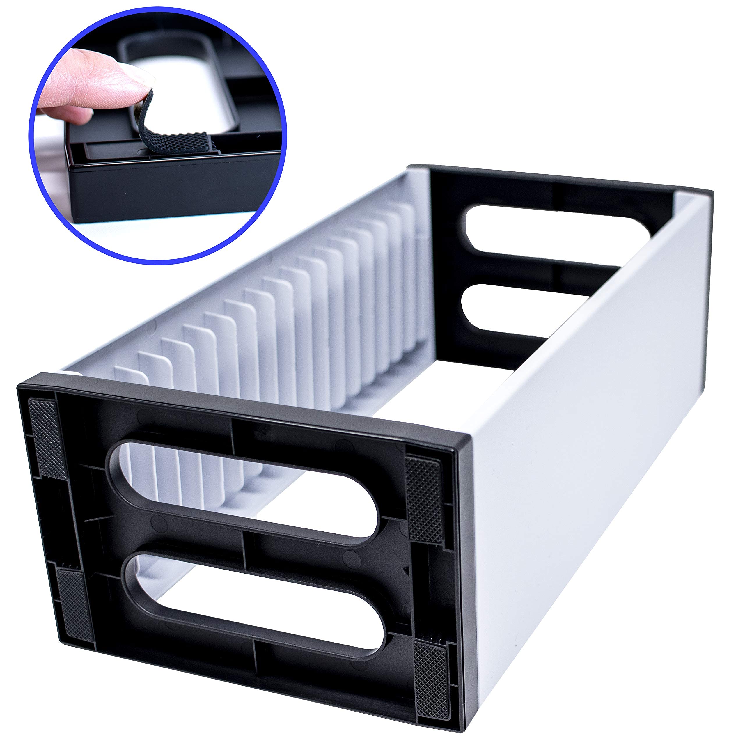 ADZ Universal Game Storage Tower 36 Disks Spielhalter Rack für PS4 PS5 Xbox One Xbox Series X/S Nintendo Switch Weiß