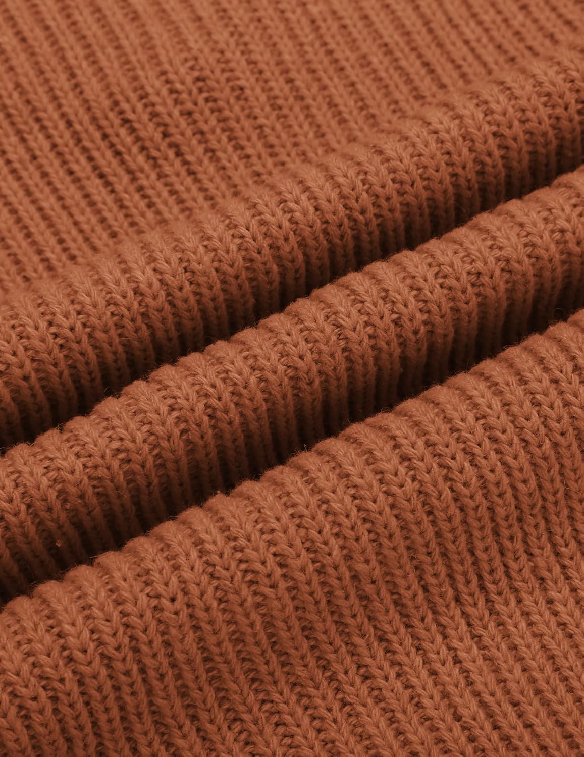 COOFANDY Men's Knitted Turtleneck Pullover Shawl Collar Sweaters Slim Fit High Neck Hoodies with Pockets - Image 6