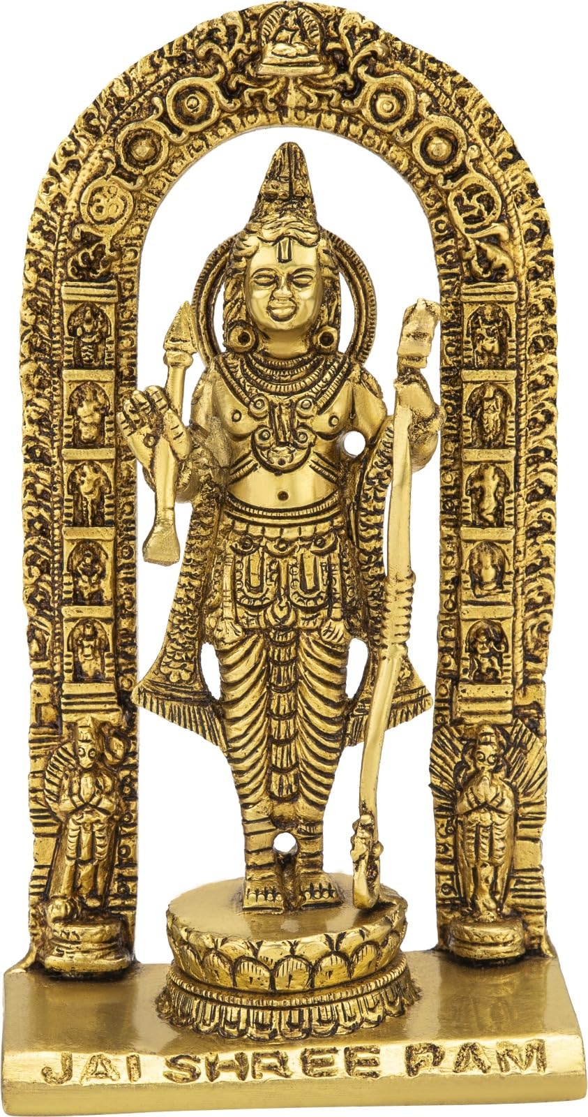 Brass Ram Lalla Balak Ram Idol
