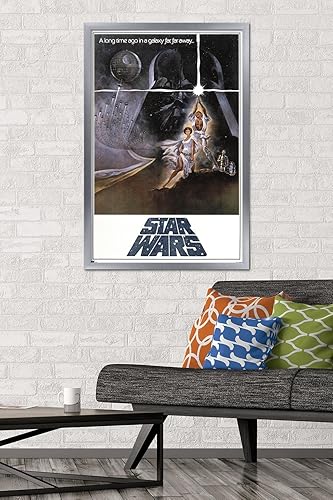 Miniatura 2 de Trends International Póster de pared de Star Wars Una nueva esperanza, una hoja B (sin bloque de facturación)