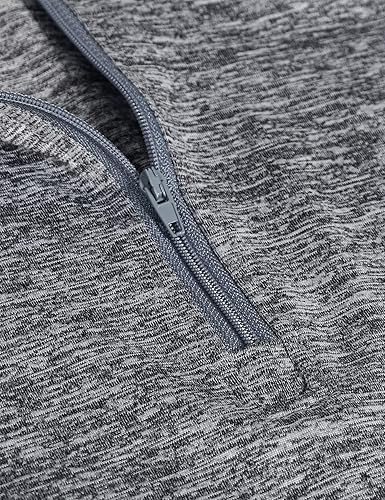 Miniatura 4 de Miss Fortune Women's Running Tops Zip Up Collarless Tennis Golf Shirts Yoga Gym Workout Tops Shirts Quick Dry