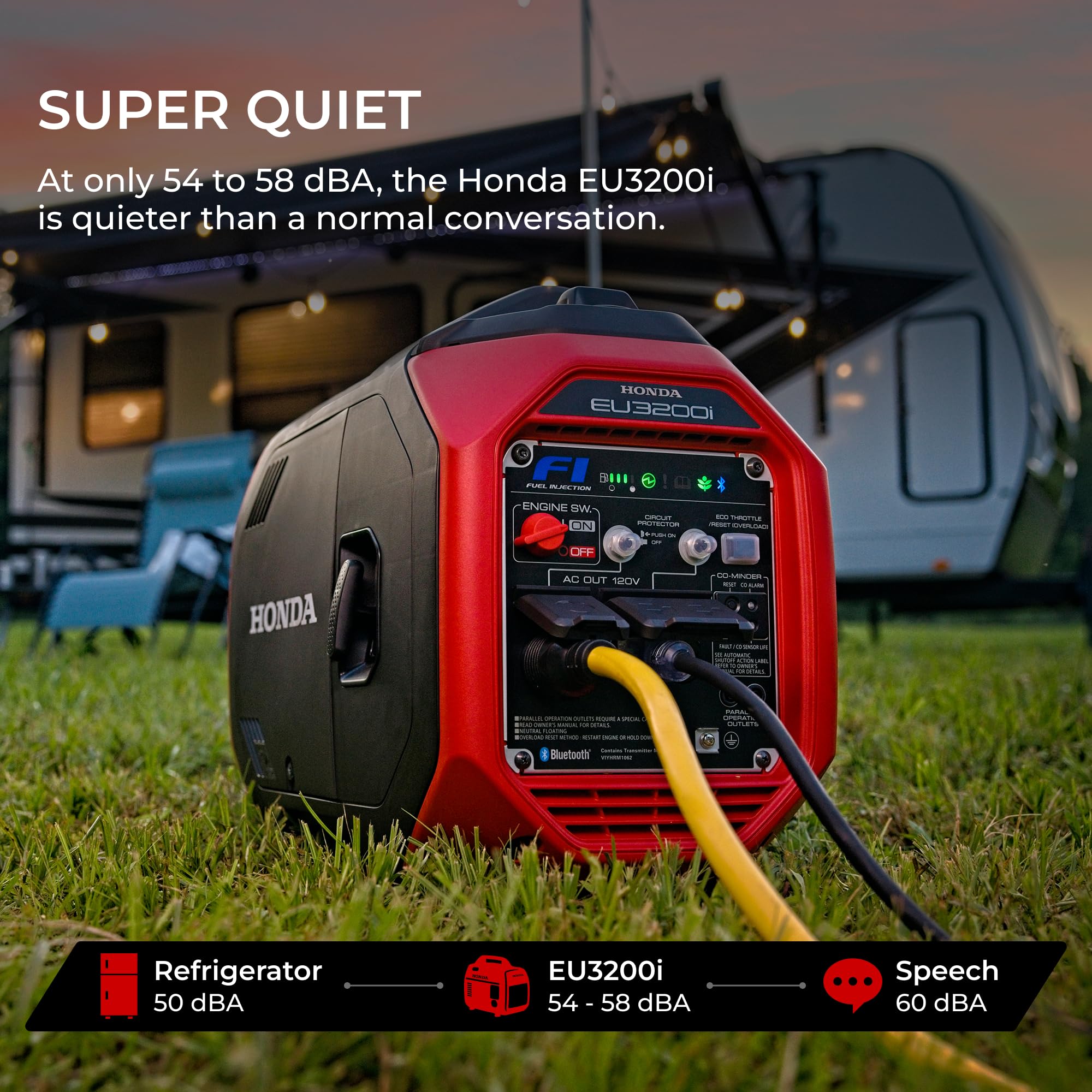 Amazon | ホンダ EU3200i 3200ワット インバーター発電機 超静音 120V