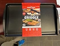 Double Burner Backplash Griddle
