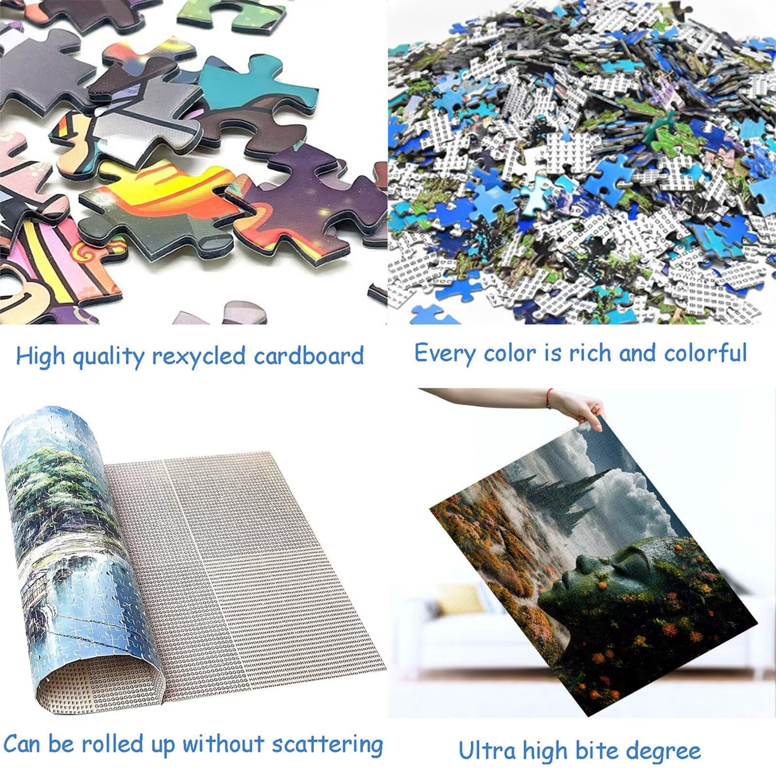 Puzzle 3000 elementów puzzle miejskie dla dorosłych kobiet 122 x 81 cm unikalne rzemiosło klasyczne 3D drewniana układanka do rodzinnych gier aktywnych, układanka do samodzielnego wykonania nawet do