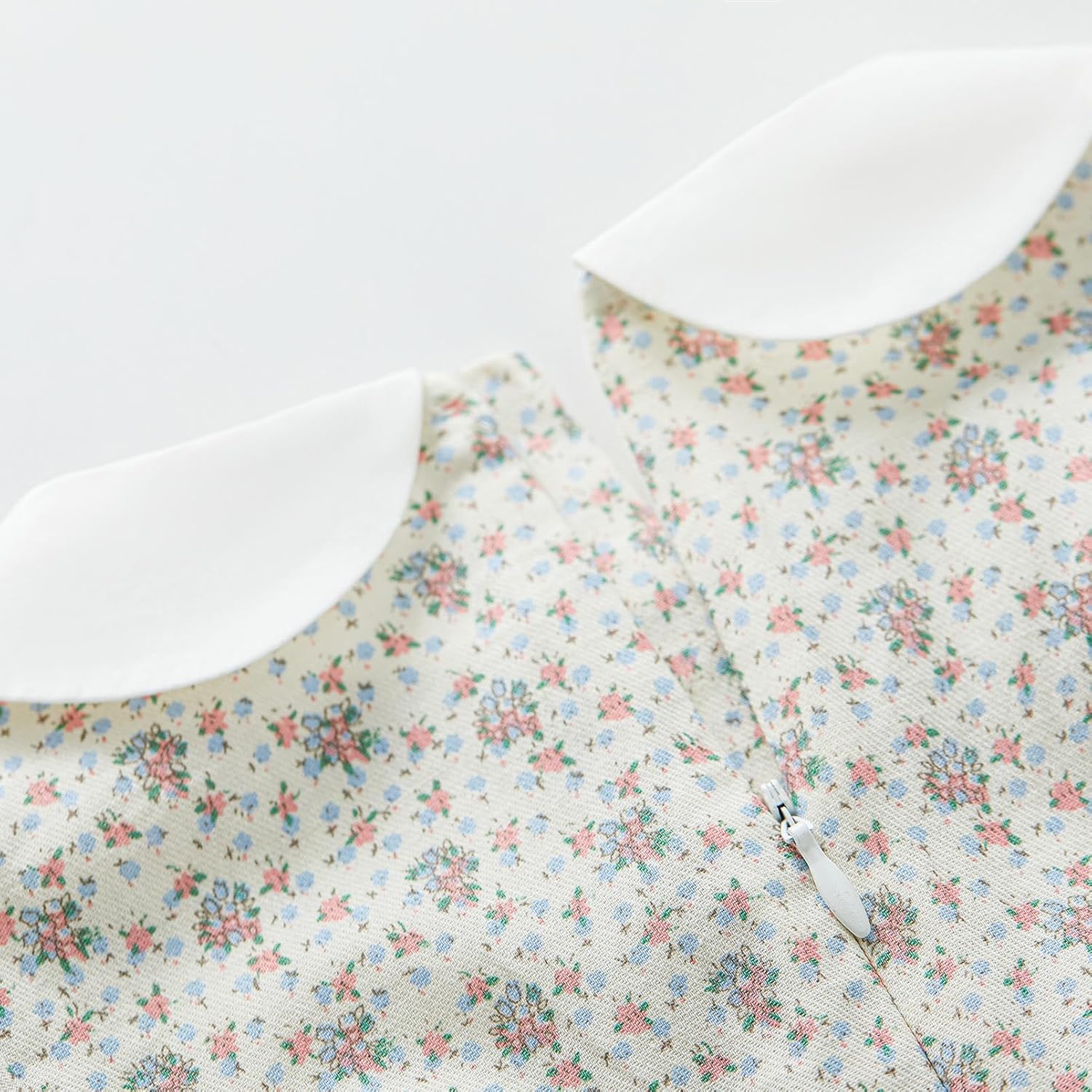 pureborn Baby Toddler Girl Dress Short and Long Sleeve Cotton Playwear Dresses 0-6T - Image 5