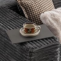 Vista 8 de ovios Sofá seccional Cloud de 104" con chaise en forma de L, sofá modular moderno con asiento profundo, sofás tapizados para sala de estar y Gris