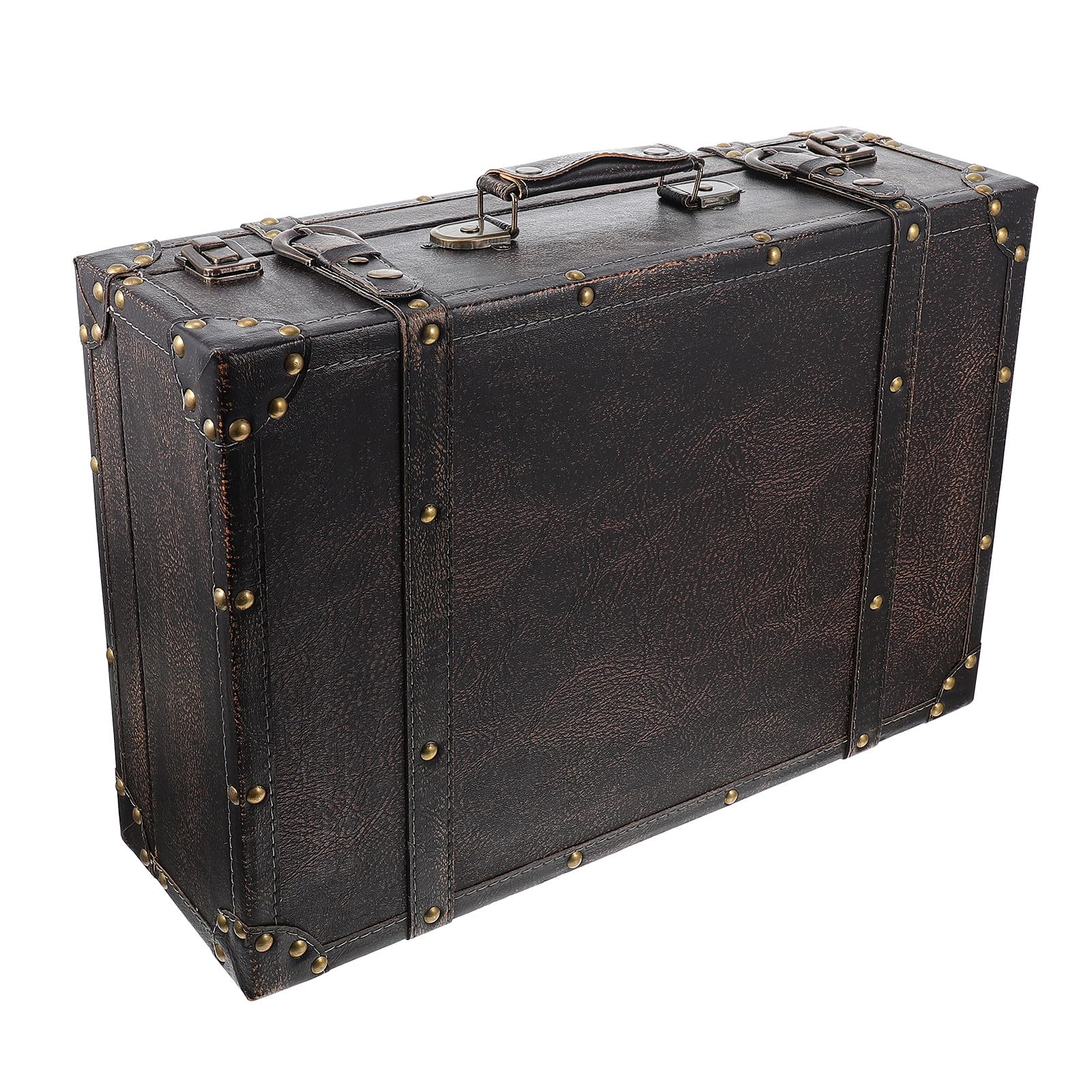 BESTYASH Boîte de Rangement en Bois Chic et Élégante pour Valise de Voyage, Grosse Capacité et Facile à Transporter, Accessoire Pratique pour Organiser Vos Affaires