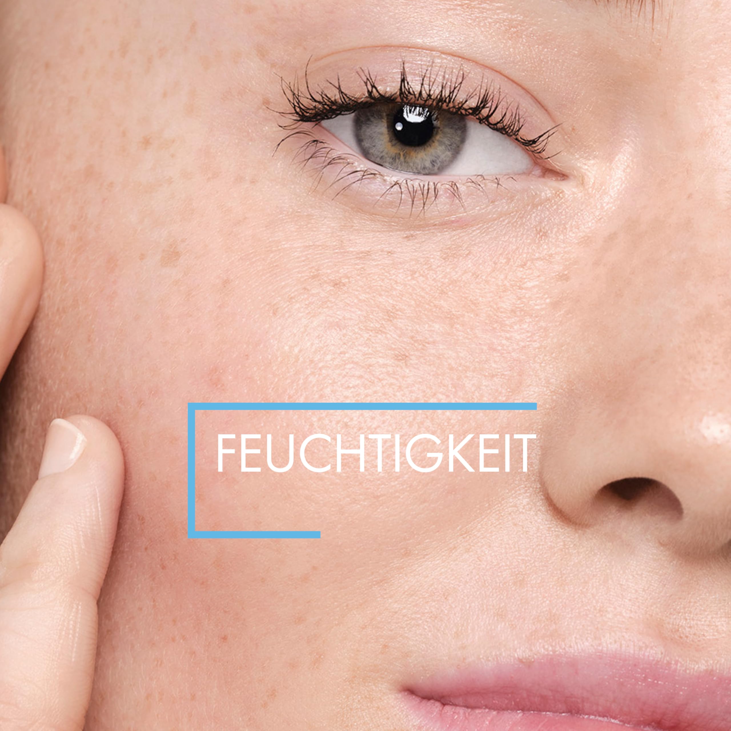 VICHY Reichhaltige Gesichtscreme für trockene bis sehr trockene Haut, Aufpolsternd und beruhigend, 48 Stunden Feuchtigkeit, Mit Hyaluron und pflanzlichem Zucker, Aqualia Thermal, 50 ml