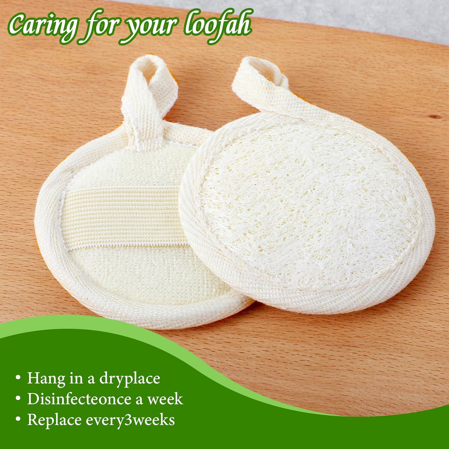 4Pcs Face Loofah, Exfoliating Facial Scrub Pads Massage Pores and Clean Blackheads Without Hurting The Skin for Women and Men - Image 4