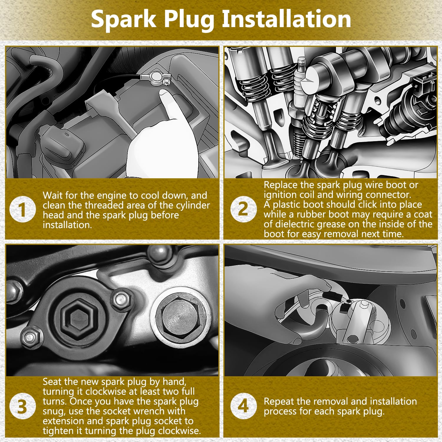 Amazon.com : LEFITPA 2 Pack Replacement Spark Plug for Toro